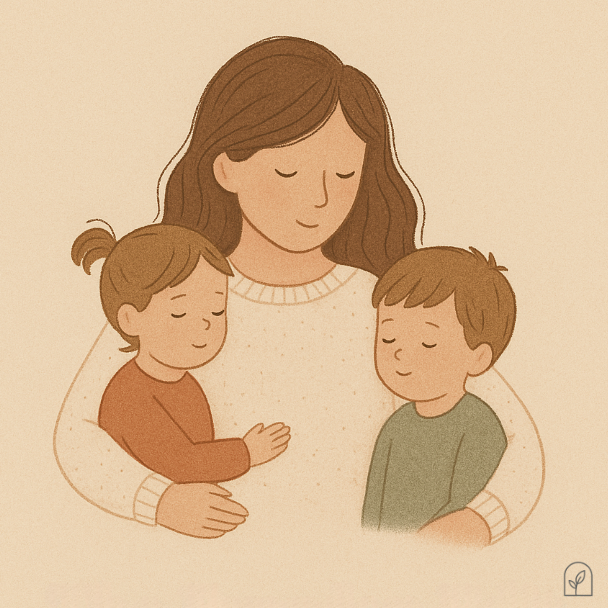 A mother with two children — The Everdeen Edit